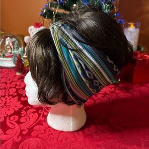 Multicolored Wide Yoga Headband